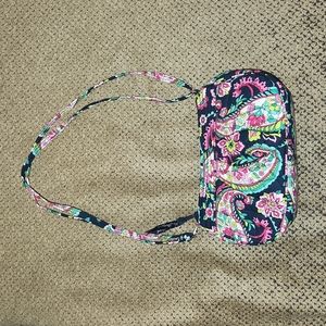 Vera Bradley Petal Paisley On The Go Crossbody Handbag